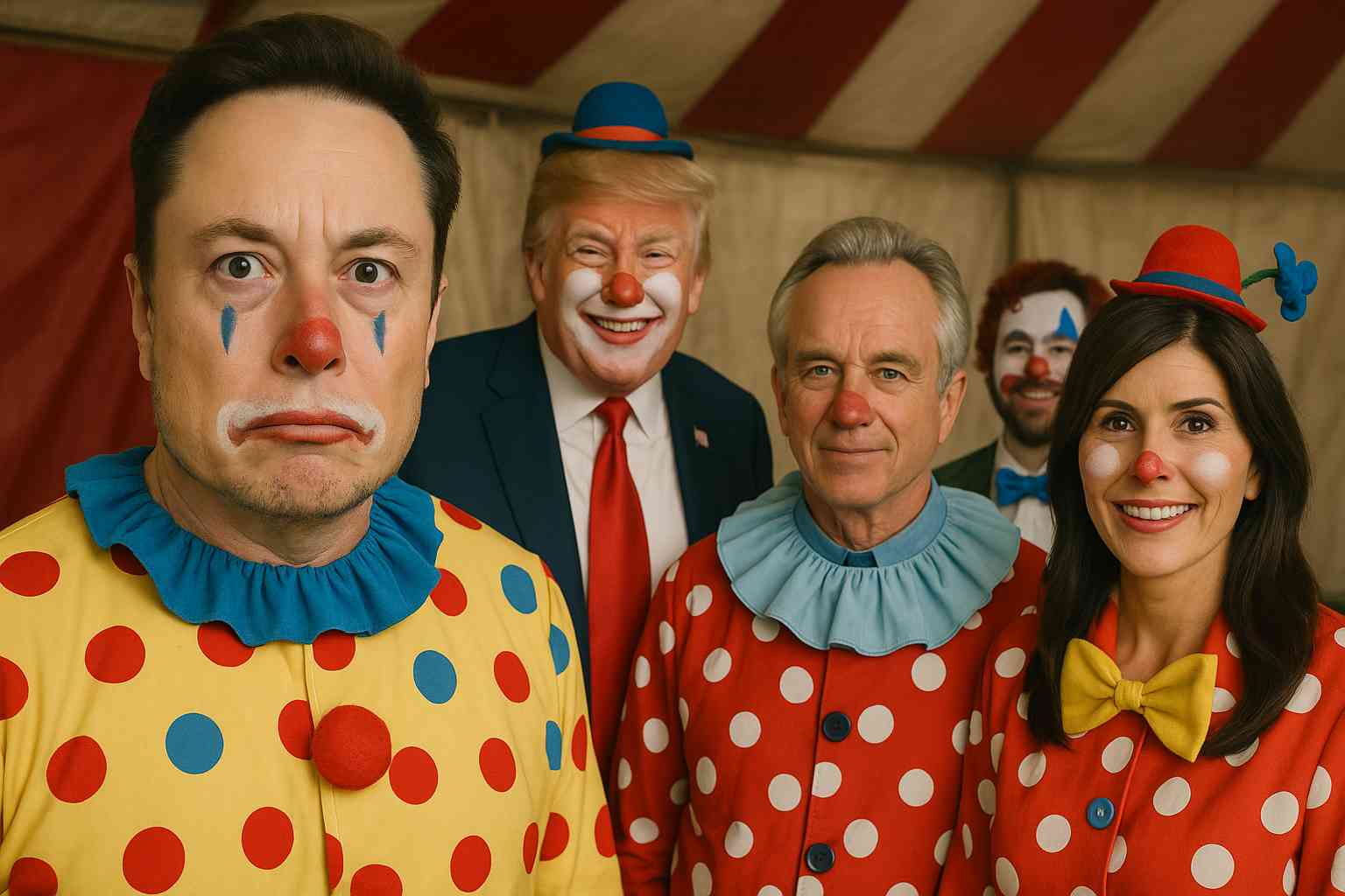 The Clowns are running the show