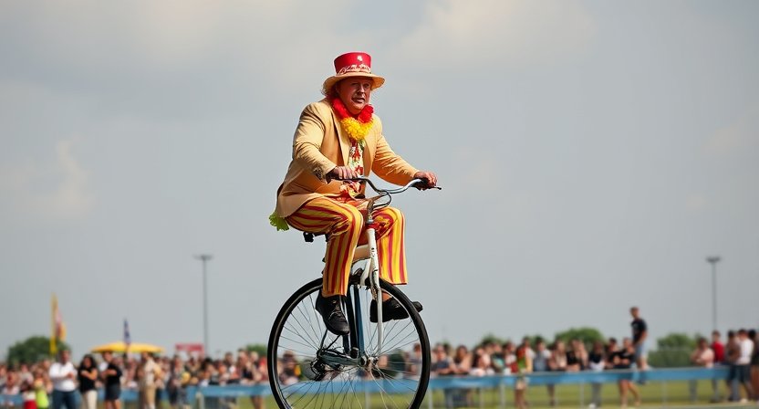 The Clowns are running the show